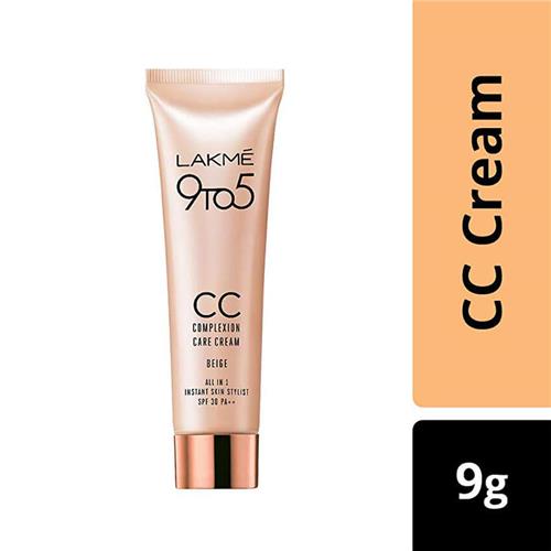 LAKME 9TO5 CC BEIGE CREAM 9gm